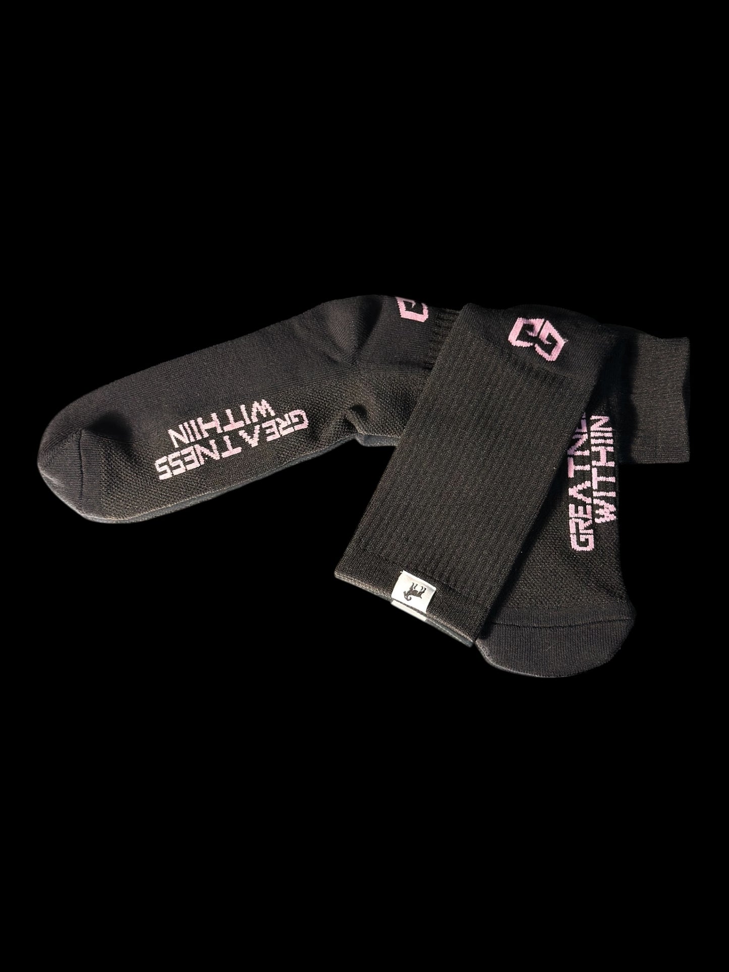 Greatness Within Socks - Black