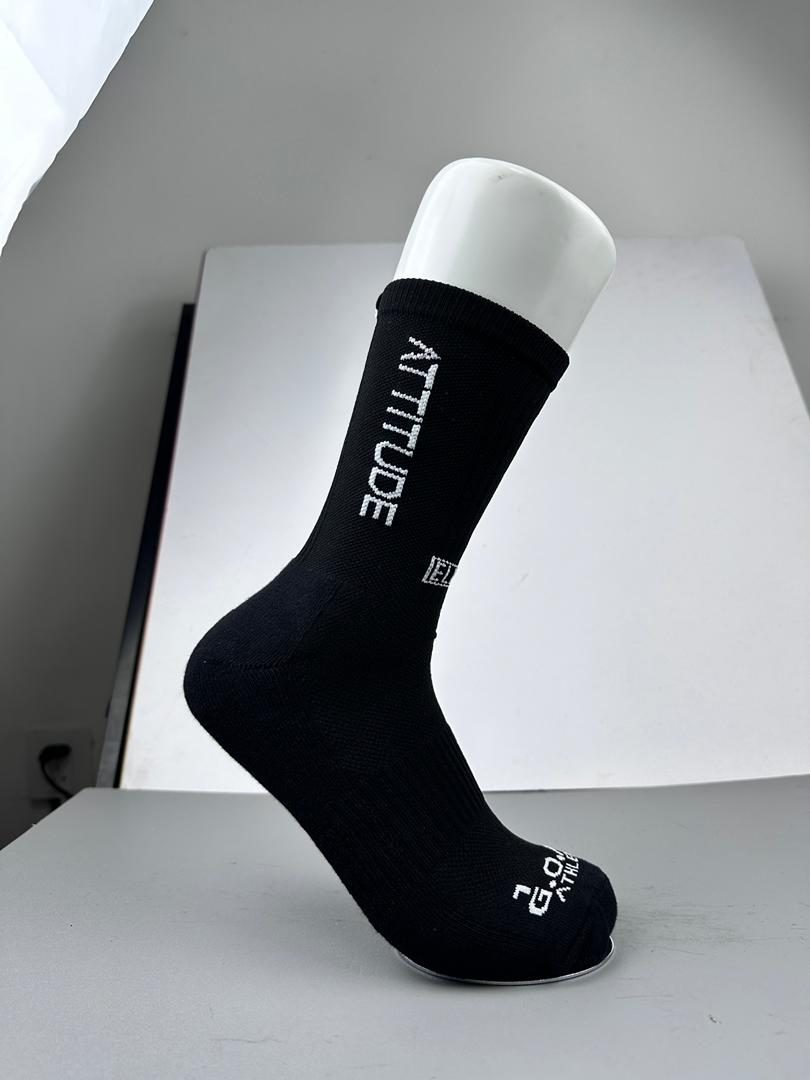 Attitude X Effort Socks in BLACK