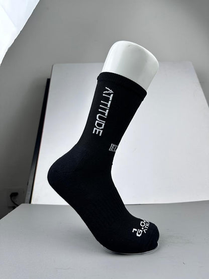 Attitude X Effort Socks in BLACK