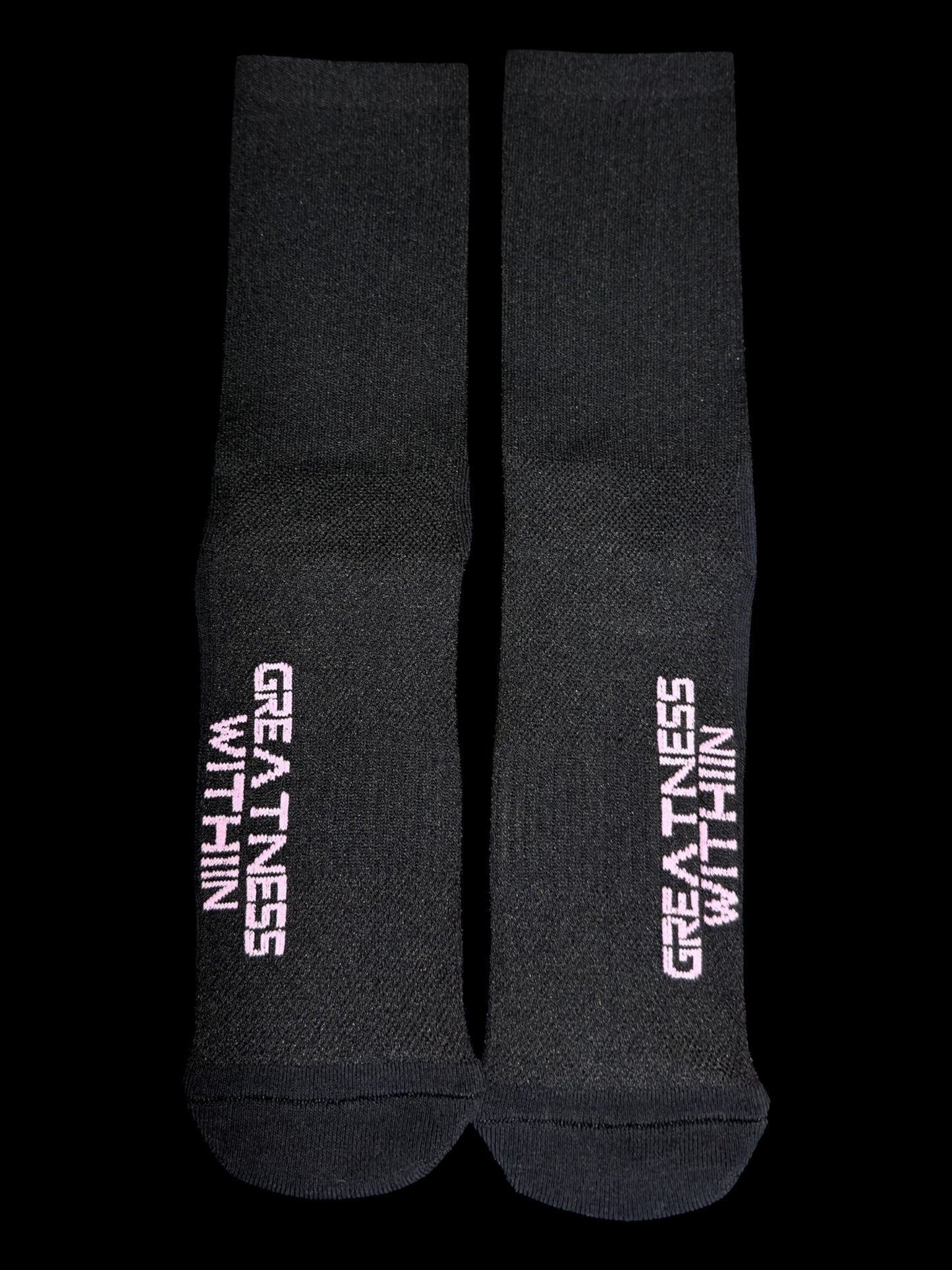 Greatness Within Socks - Black