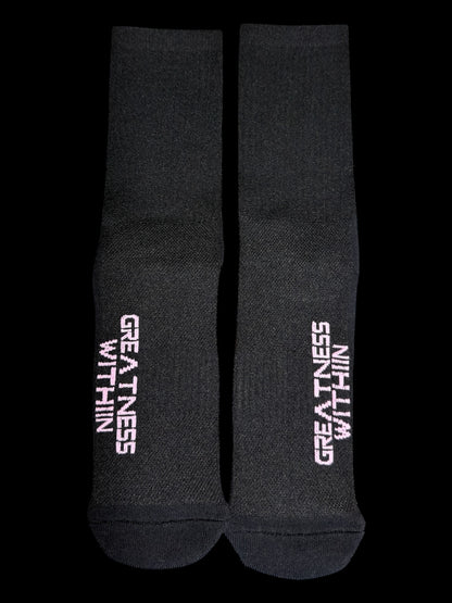 Greatness Within Socks - Black