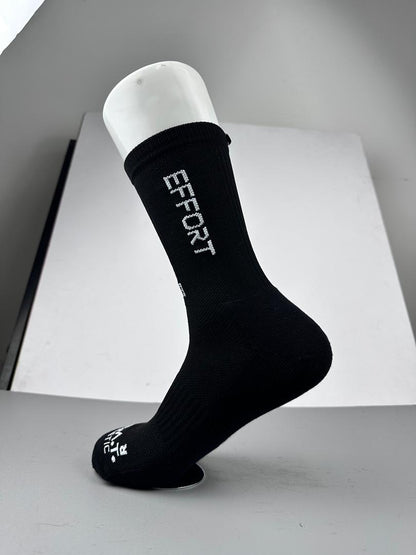 Attitude X Effort Socks in BLACK